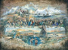 Diamentowa Mozaika Ostatnia Wieczerza 80x40 Cm Kreatywne Diamenty