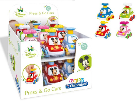 AUTO DISNEY MALUCHA Z NAPĘDEM*18 BOX