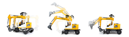 Lena Worxx Koparka Pojazd Budowlany Liebherr 48 Cm Ruchoma Łyżka