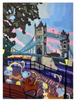 MALOWANIE PO NUMERACH TOWER BRIDGE 40x50 RAMA