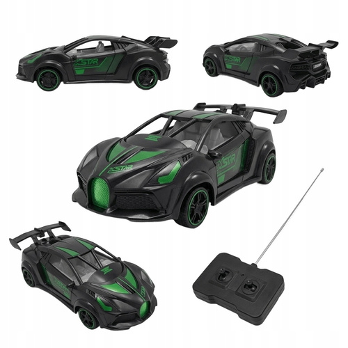 Auto Zdalnie Sterowane Sportowy Samochód Z Spoilerem Racer Na Pilota