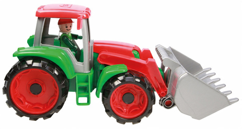 Auto Samochód Pojazd Duży Spychacz Z Podnoszonym Ramieniem 34 Cm Lena