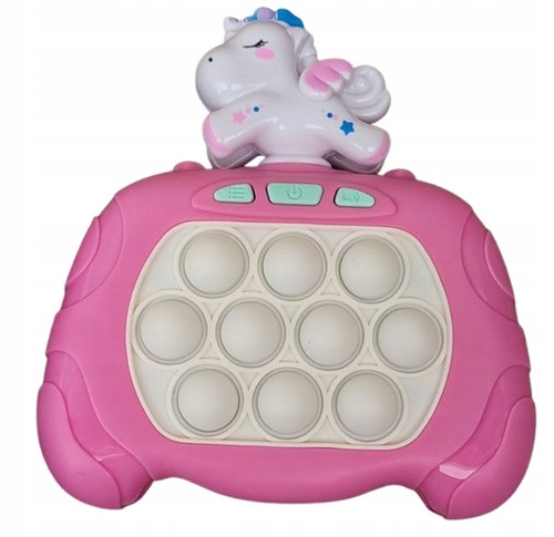 Gra Zręcznościowa Pop It Popit Antystresowa Jednorożec Guziki Do Wciskania