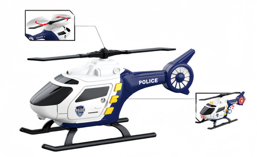 Helikopter Policyjny Z Dodatkowymi Efektami Zabawka Dla Dziecka