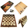 Szachy Magnetyczne Podrózne W Pudełku Szachy Warcaby Backgammon 3w 1