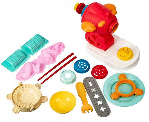 Ciastolina Makaronowa Maszynka Zestaw Kreatywny 3d