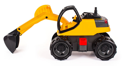 Koparka Ruchome Elementy Lena Z Blokadą Czarno Żółta 63 Cm