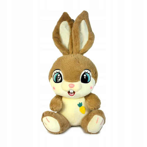 ZAJĄCZEK KRÓLICZEK MASKOTKA PLUSZAK Z USZTYWNIONYMI USZAMI