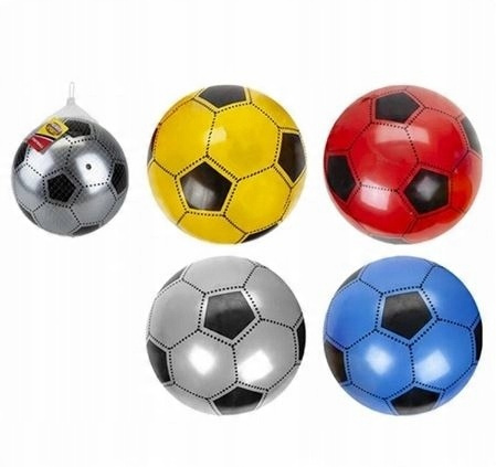 Piłka Kolorowa Do Gry W Piłkę 23 Cm Miękka Gumowa Kolorowa Dla Dzieci