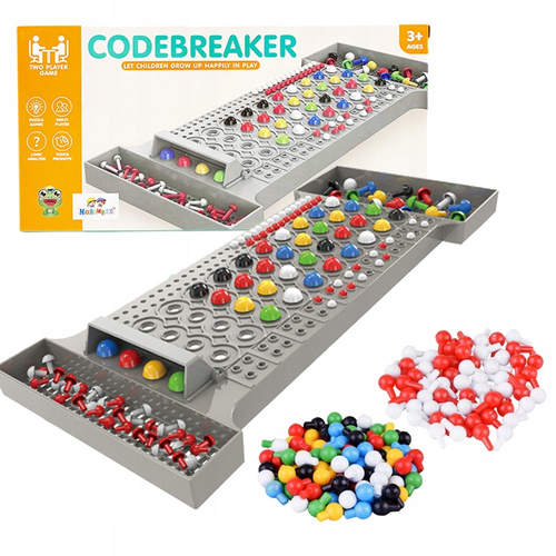 Gra Zręcznościowa Mastermind Łamanie Kodu Układanka Kolorowa