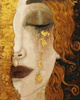 Diamentowa Mozaika 30x40cm Haft Diamentowy Złote Łzy