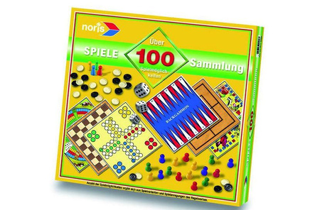 GRA-KOLEKCJA 100 GIER PLANSZOWYCH KARTON