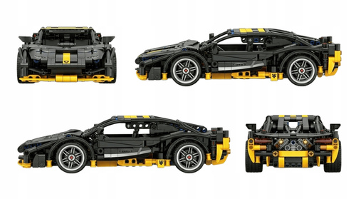 Klocki Auto Sportowe Supercar W Skrzynce Klocki Do Składania 589 Elementów
