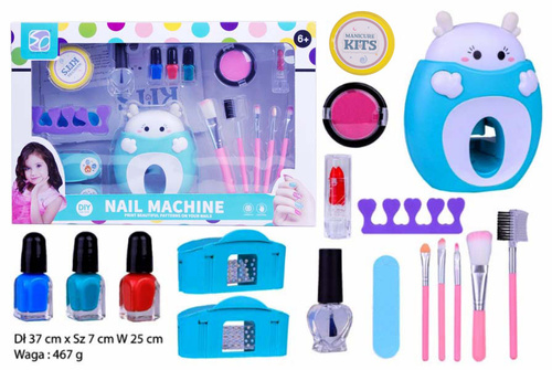 Studio do ozdabiania paznokci i makijażu Zestaw