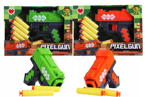 Pixel Gun Pistolet Na Piankowe Naboje Z Przyssawką