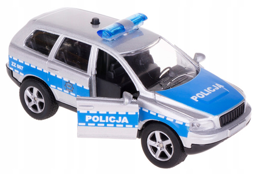 Samochód Pojazd Autko Dla Dzieci Policja Policyjny Efekty Dźwi/Świetlne