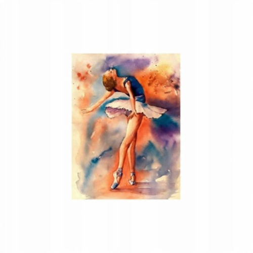 Malowanie Po Numerach 40 X 50 Cm Baletnica