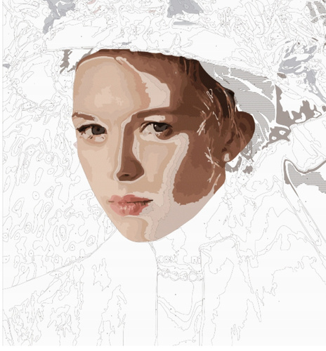 Malowanie Po Numerach Wilk W Lesie Zima 40x50 CM Z Ramą Kreatywne