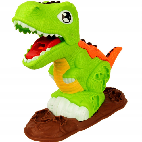 Dinozaur Zestaw Masa Plastyczna Wyciskarka + Wulkan Diy