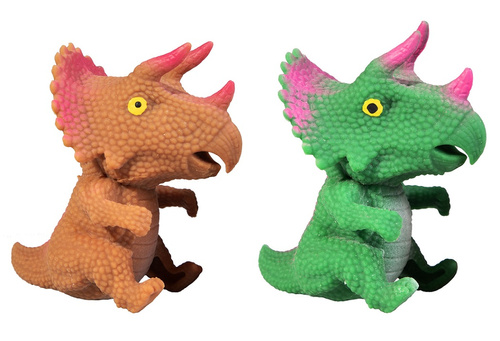 Gniotek Dinozaur Triceratops Zabawka Do Gniecenia Odstresowania Się 10Cm
