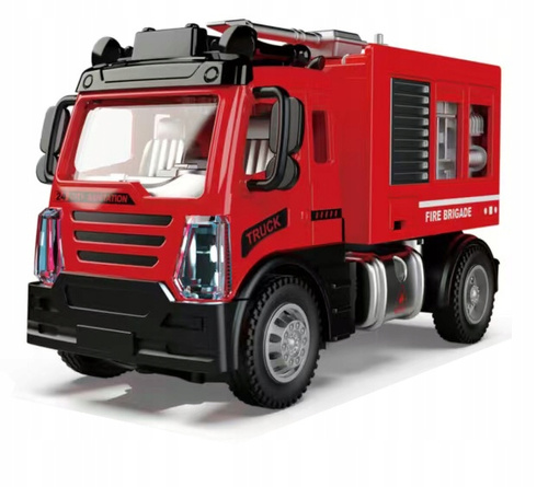 Auto Zdalnie Sterowane Cargo Truck Straż Pożarna Szybkie Zwrotne Na Pilota