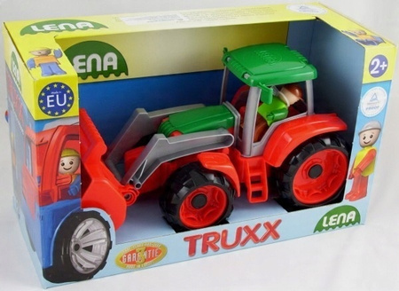 Auto Spychacz Pojazd Zabawkowy Dla Dzieci Z Podnoczonym Ramieniem 34Cm Lena