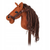 PLUSZOWA GŁOWA KONIA NA KIJU Z DŹWIĘKIEM HORSE DLA DZIECI ZABAWKA Z GRZYWĄ