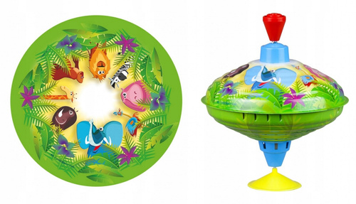 Bączek z Motywem Dzikich Zwierząt 16 Cm Lena Zabawka Dla Dzieci