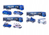 Zestaw Aut Policyjnych Metalowe Do Zabawy W Policjanta W Zestawie