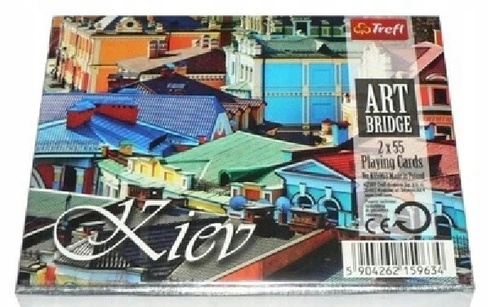 GRA KARTY 2 x TALIE PÓŁPLASTIK UNIKAT KIJÓW