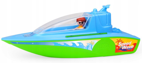 Łódź Sportowa Wakacyjna Z Figurką Wodoodporna Zabawka Dla Dzieci Do Wanny