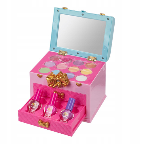 ZESTAW PIĘKNOŚCI KOSMETYKÓW MALOWIDŁA ŚNIEŻYNKA DLA LALEK