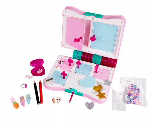 Notes Pamiętnik Dziecięcy Z Kluczykiem Koralikami Do Wykonania Bransoletki2