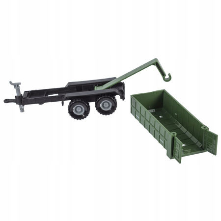 Ciągnik Traktor z Przyczepą na Podnośniku Zestaw Rolniczy dla dzieci
