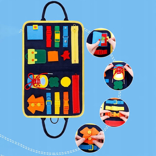 Tablica Manipulacyjna Montessori, Sensoryka