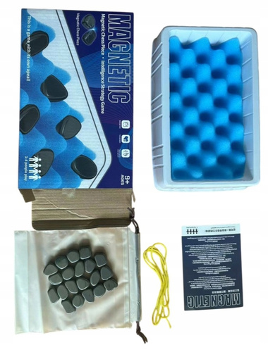 Gra Strategiczno-magnetyczna 20 Kamieni Logiczna Gra Dla 4 Osób