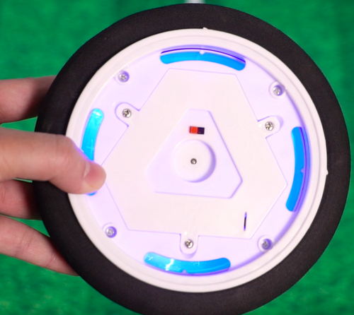 Dysk Footballowy Piłka Nożna Hoverball Z Elementami Dźwiękowymi