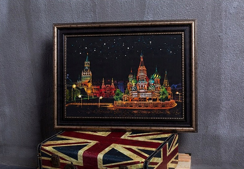 Zdrapywanka Wydrapywanka Tuba Luwr 75 X 52 Cm