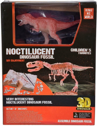 Skamielina Fluor Dinozaur Szkielet Tyranozaurus