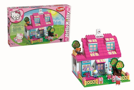 KLOCKI HELLO KITTY DOMEK