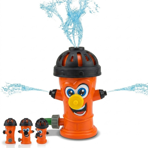 Hydrant Zraszacz Wodny Zabawka Do Ogrodu Dla Dzieci Śmieszna Mina