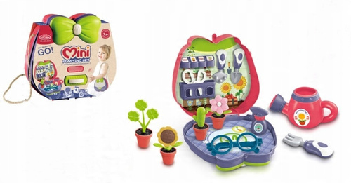 Zestaw Małej Ogrodniczki W Torebce Dużo Elementów Do Zabawy Dla Dzieci