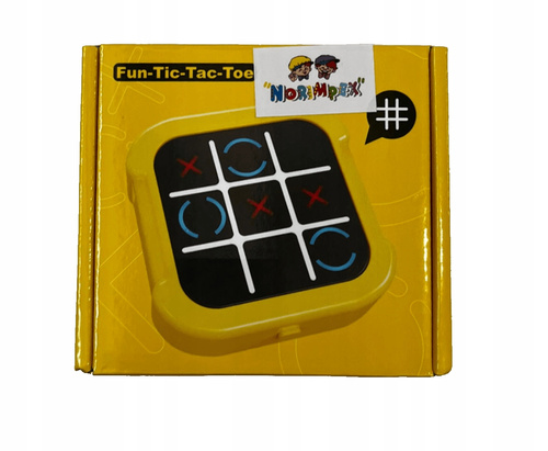 Gra Kółko i Krzyżyk Gra Elektroniczna 4w1 Różne Rozgrywki Na Baterie