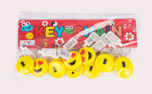 BRELOK EMOTKI ŻÓŁTE ŚWIATŁO