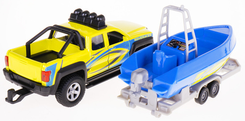 Auto Pick-Up Metal Napęd Światło/Dźwięk Z Łodzią