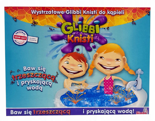 Simba Glibbi Knisti 3 Pak Trzaskająca Kąpiel