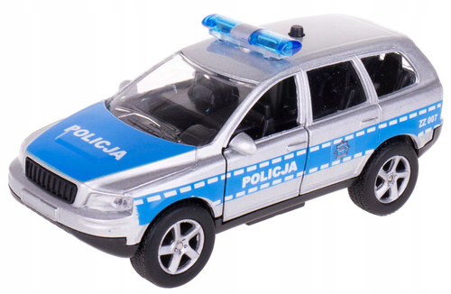 Samochód Pojazd Autko Dla Dzieci Policja Policyjny Efekty Dźwi/Świetlne