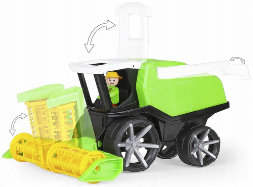 Kombajn Do Zboża Rolniczy Ruchome Elementy Lena