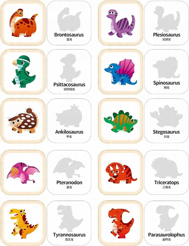 Gra Zręcznościowa Rodzinna Układanka Dinozaury Spadajace Z Równoważni