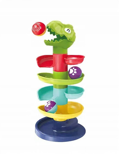 Wieża Z Piłeczkami Zjeżdżalnia Kuleczkowa Piłeczki Dla Maluchów Dinozaur